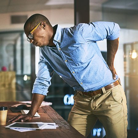 Chiropractic O'Fallon MO Man With Back Pain